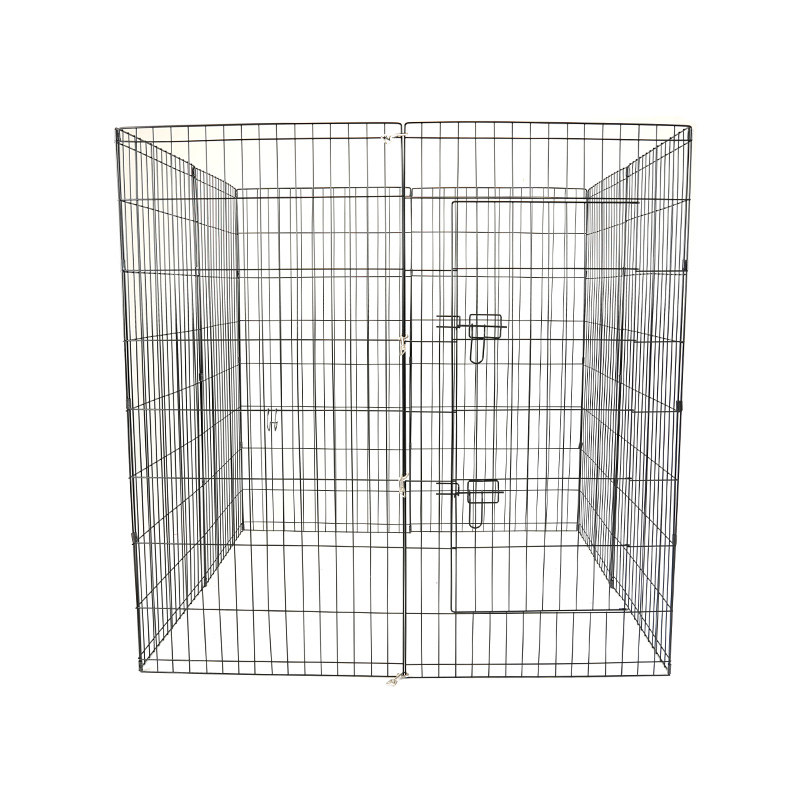 DH051-5 Metal Pet Fence Crate Dog Kennels Rabbit Cage