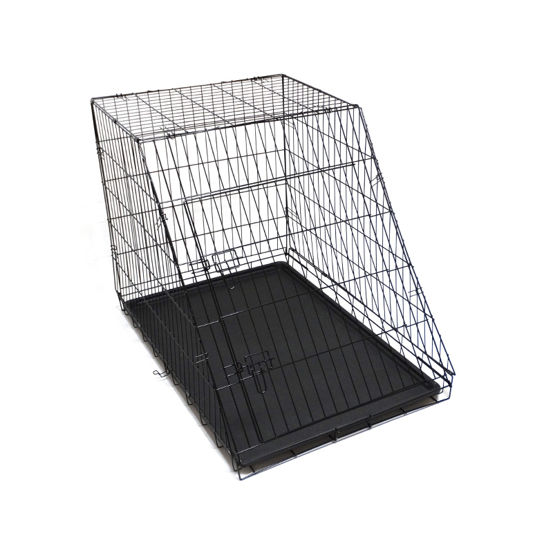 DH016XM-4 42 Inch Inclined Dog Pet Crate Cage