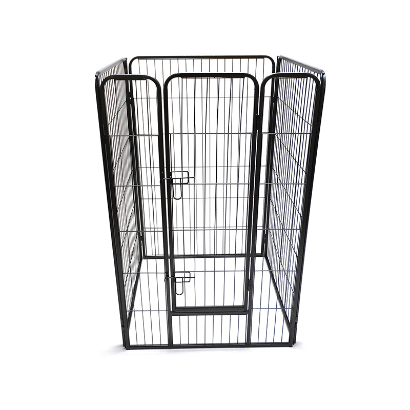 DH093-4 4 Panels Square Tube Heavy Duty Metal Wire Pet Exercise Cage
