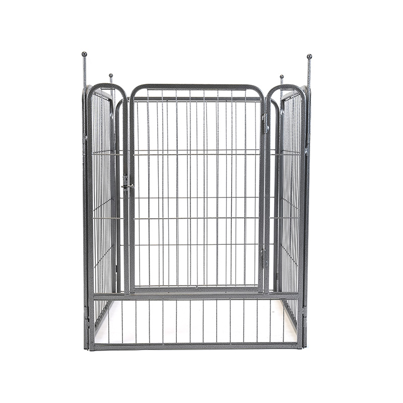 DH093-0 4 Panels Heavy Duty Pet Playpen Foldable Puppy Exercise Fence