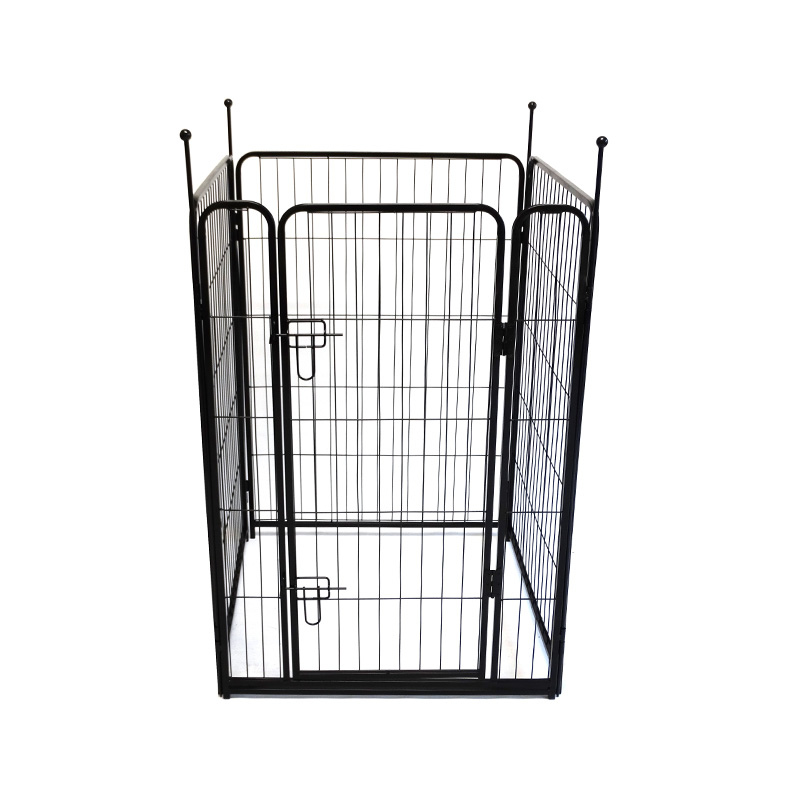 68*101*8 Outdoor Foldable Pet Dog Metal Playpen With Doors